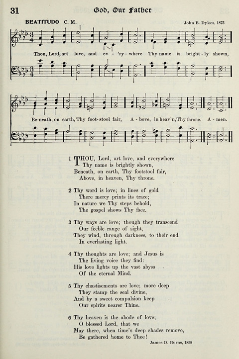 Hymns of the Kingdom of God page 31