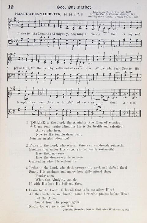 Hymns of the Kingdom of God page 19