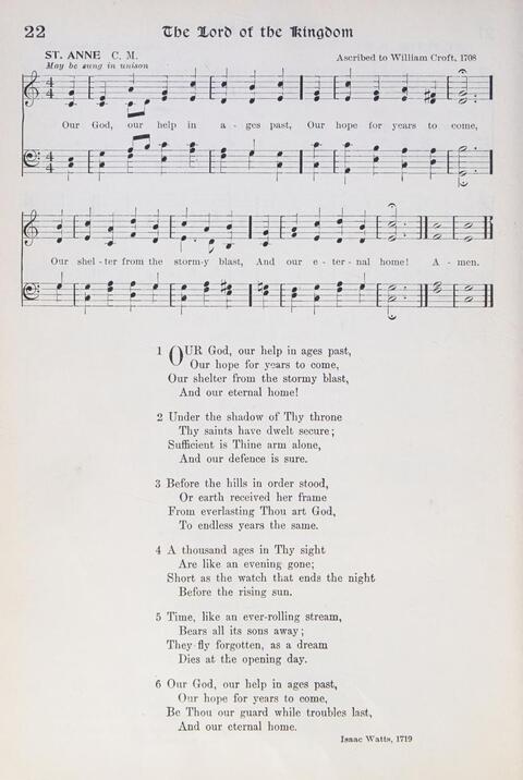 Hymns of the Kingdom of God page 22
