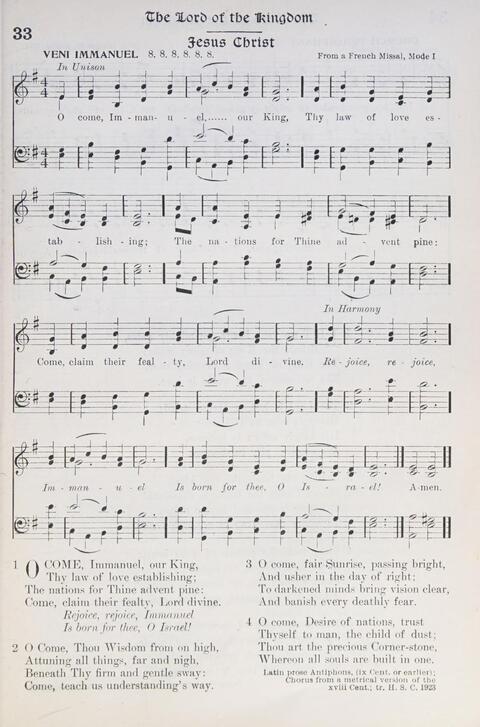 Hymns of the Kingdom of God page 33