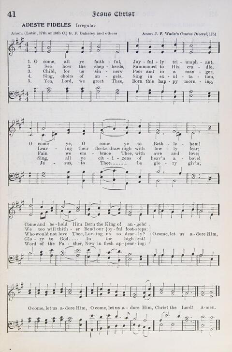 Hymns of the Kingdom of God page 41