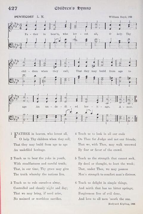 Hymns of the Kingdom of God page 426
