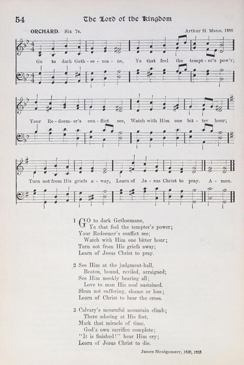 Hymns of the Kingdom of God page 54