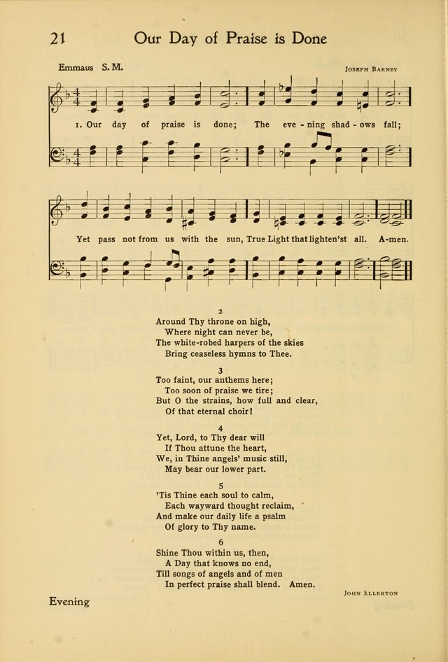 Hymns of the Living Church page 25