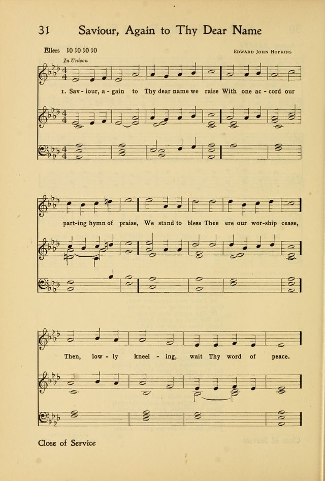 Hymns of the Living Church page 35