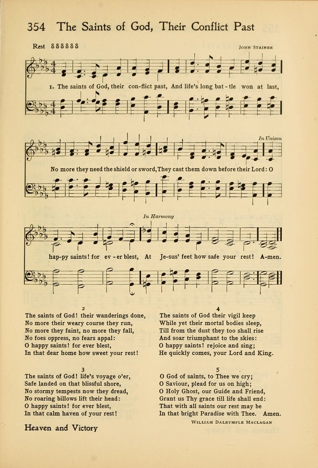 Hymns of the Living Church page 382