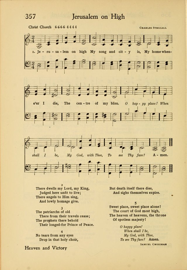 Hymns of the Living Church page 385