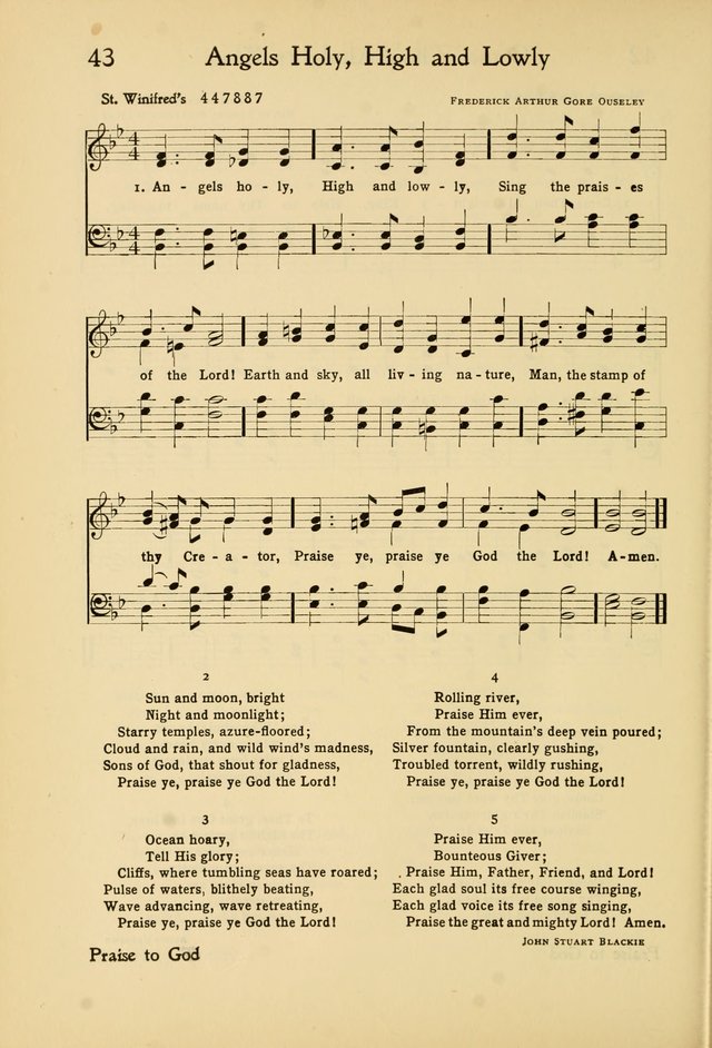 Hymns of the Living Church page 51
