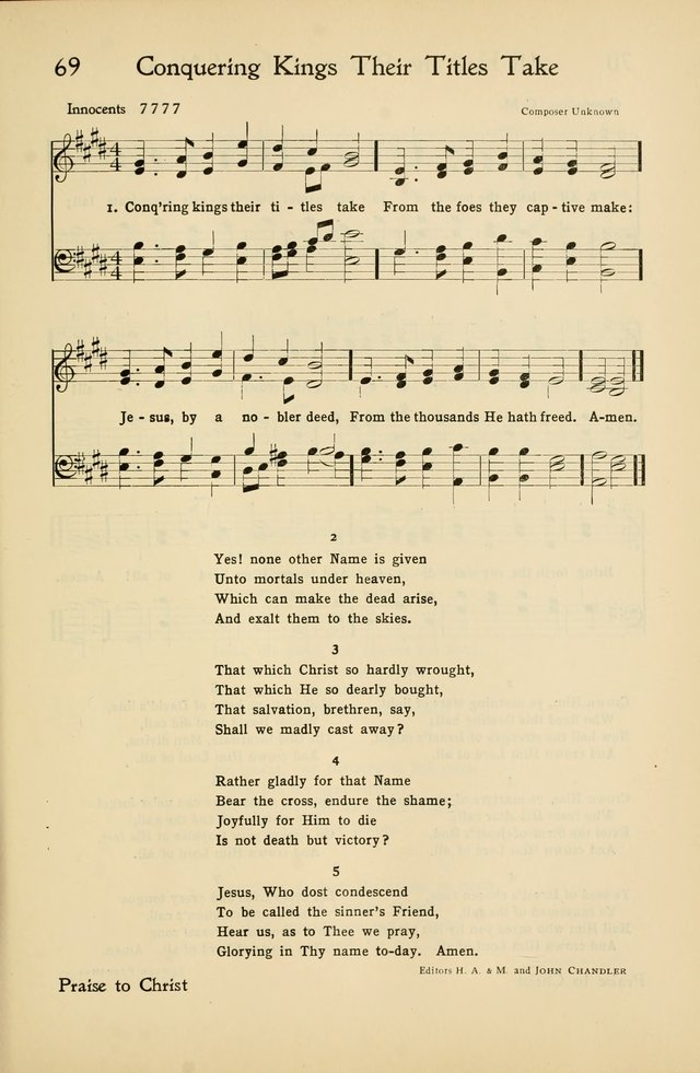 Hymns of the Living Church page 82