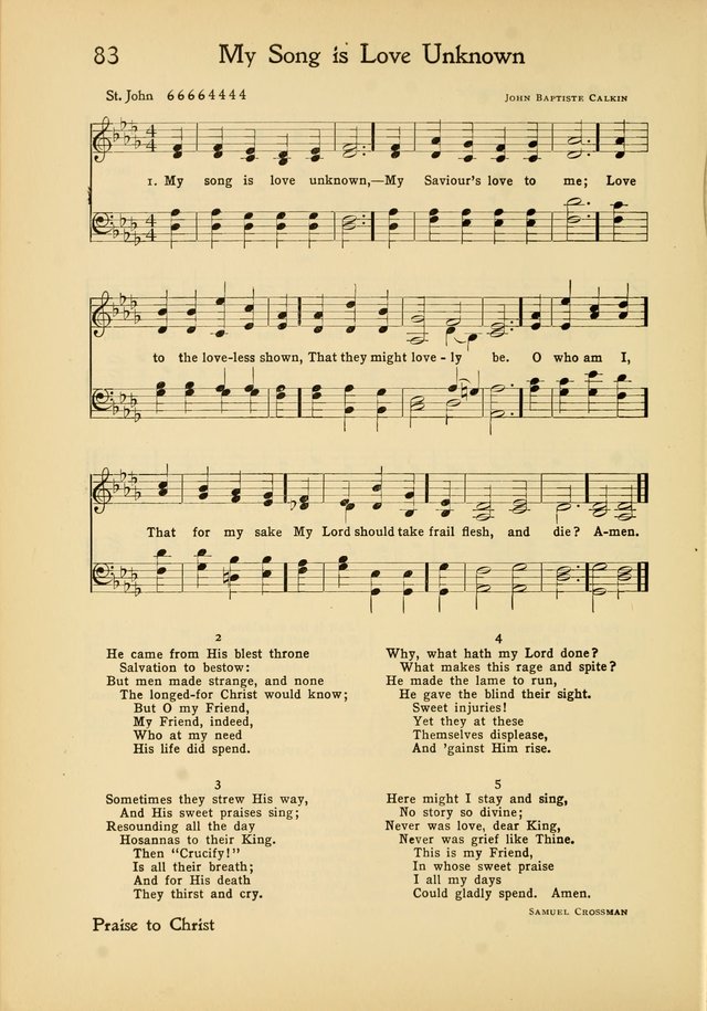 Hymns of the Living Church page 97