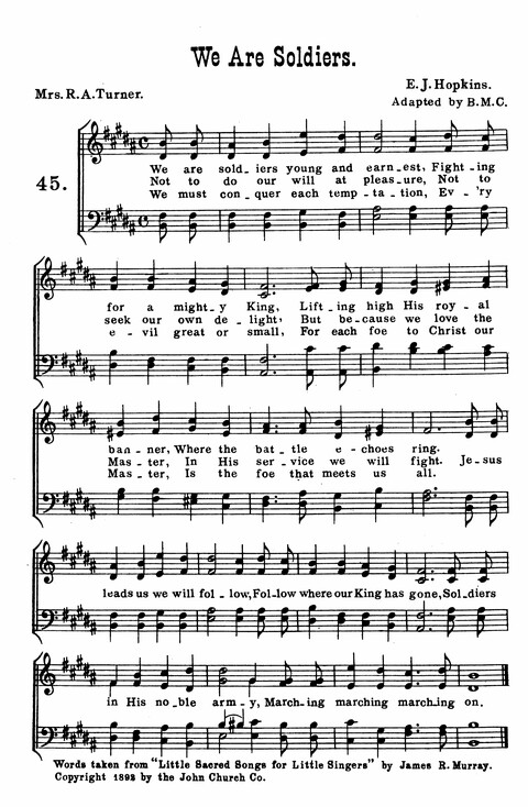 Harmonies of Praise: for a Junior Congregation page 45