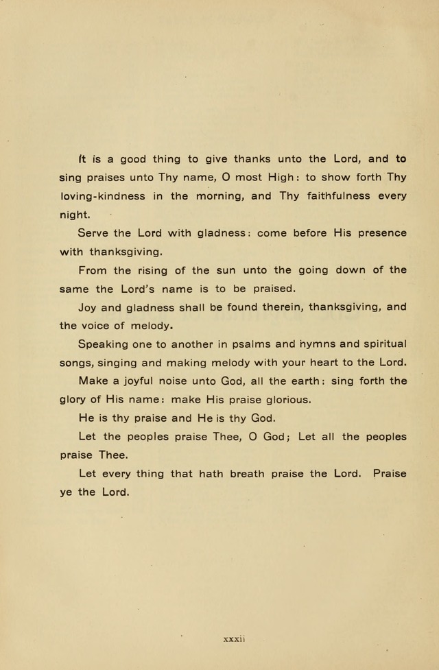 The Hymnal of Praise page 1