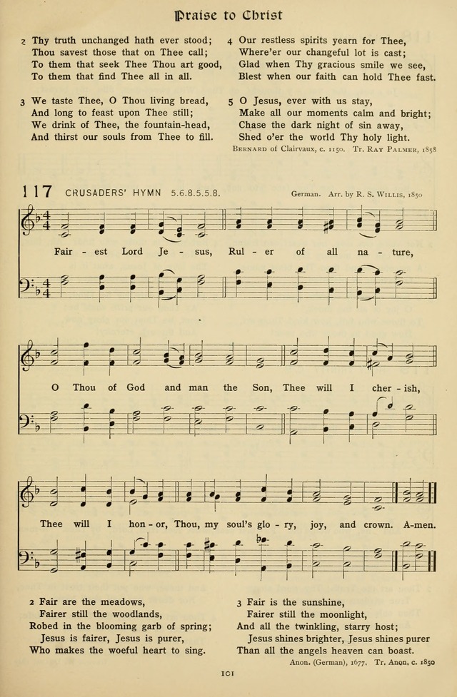 The Hymnal of Praise page 102