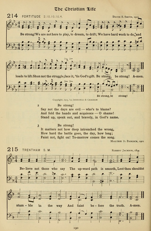 The Hymnal of Praise page 191