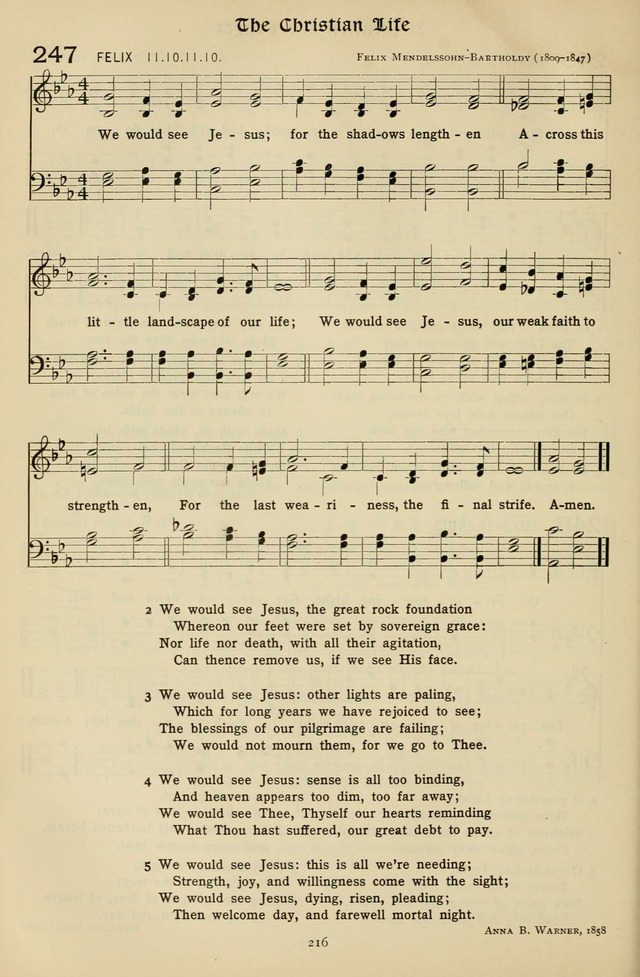 The Hymnal of Praise page 217
