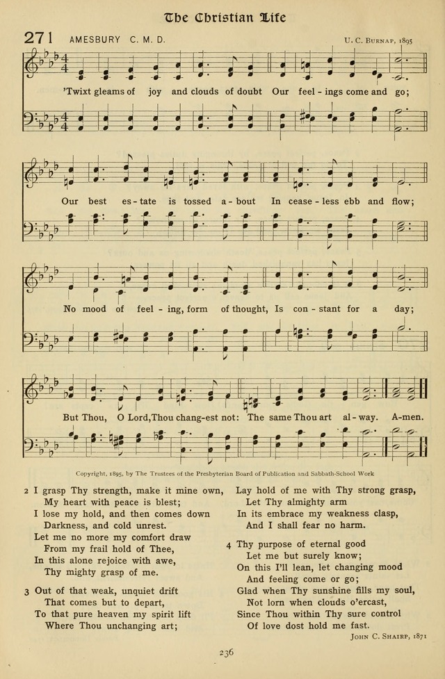 The Hymnal of Praise page 237