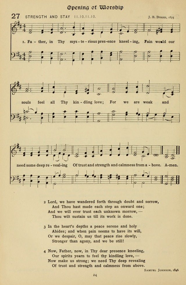 The Hymnal of Praise page 25