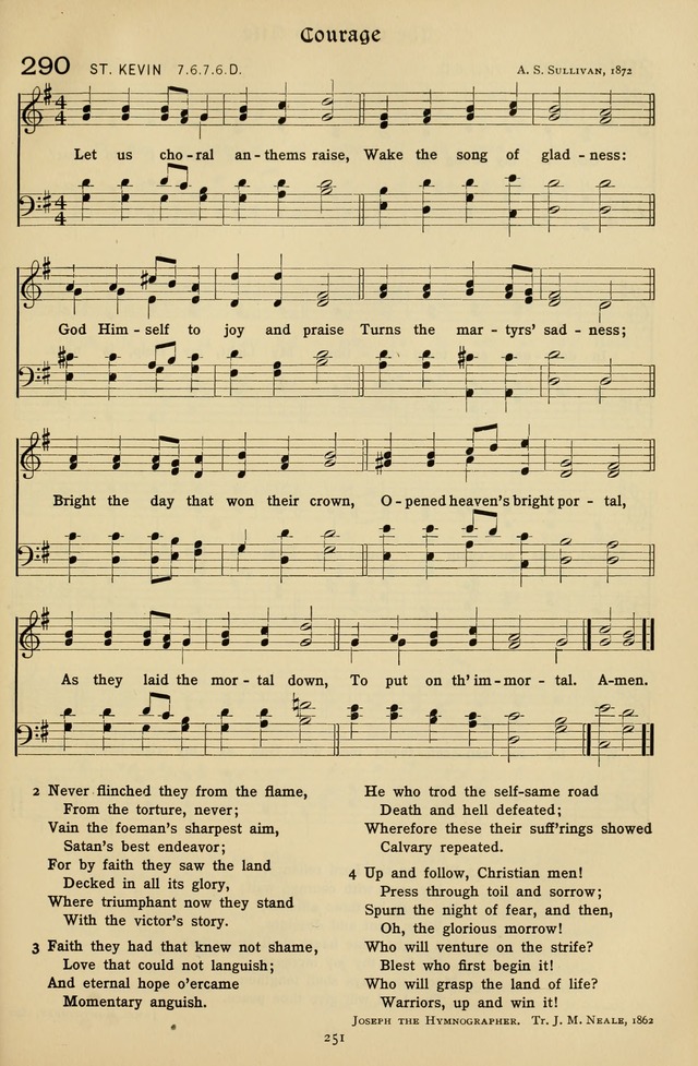 The Hymnal of Praise page 252