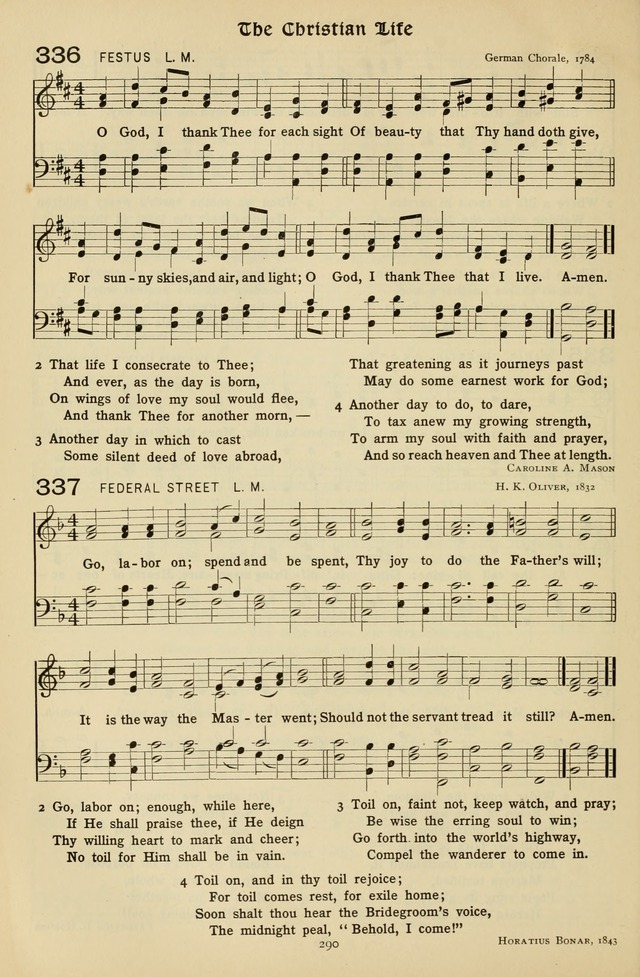 The Hymnal of Praise page 291