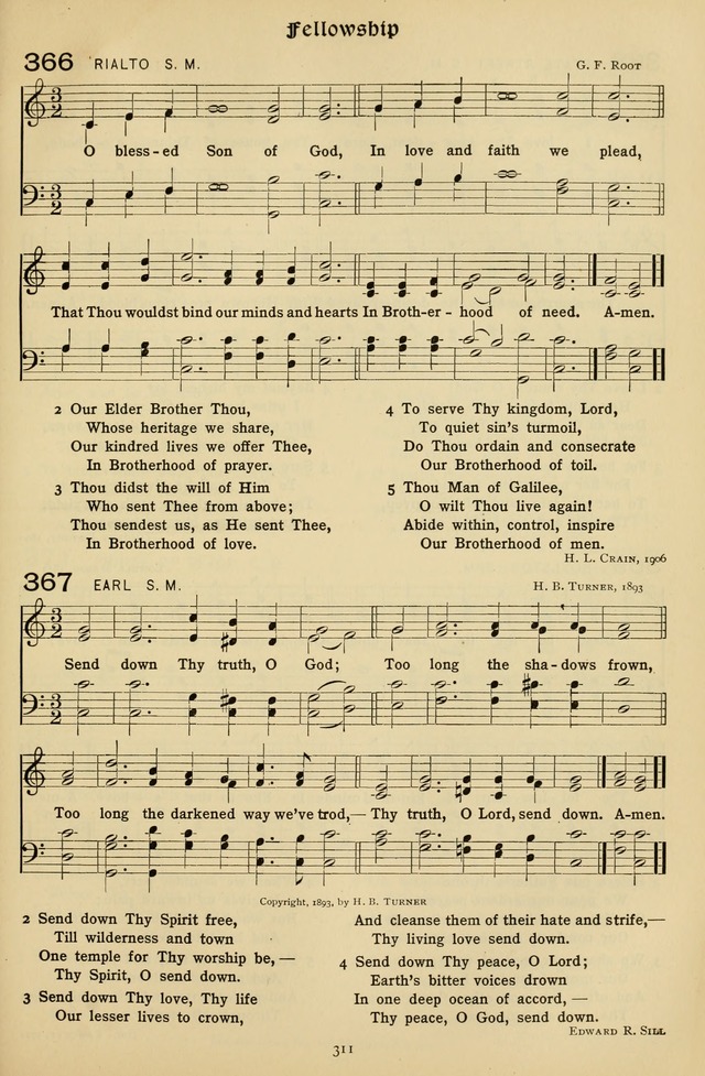 The Hymnal of Praise page 312