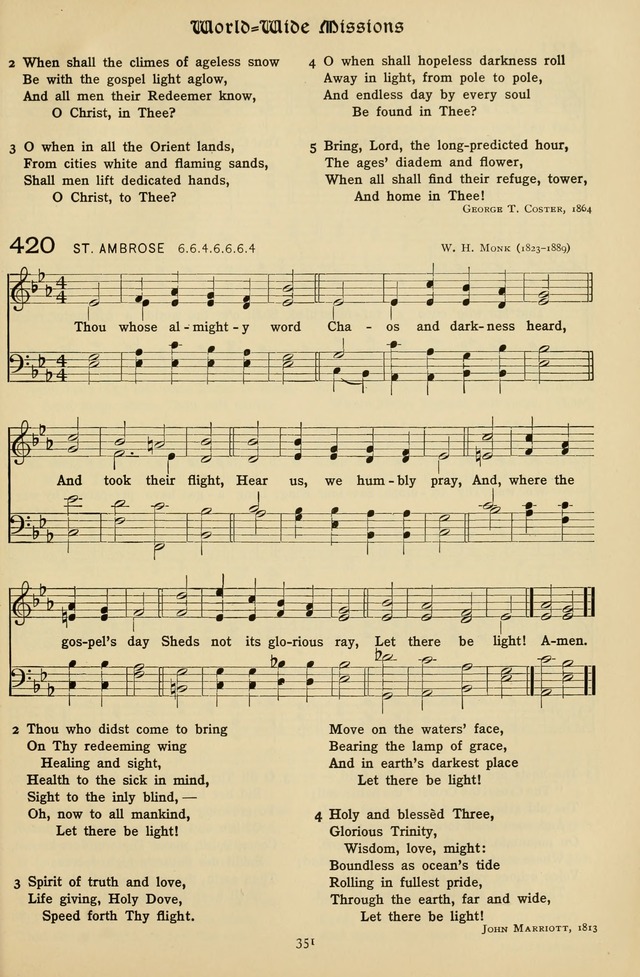 The Hymnal of Praise page 352