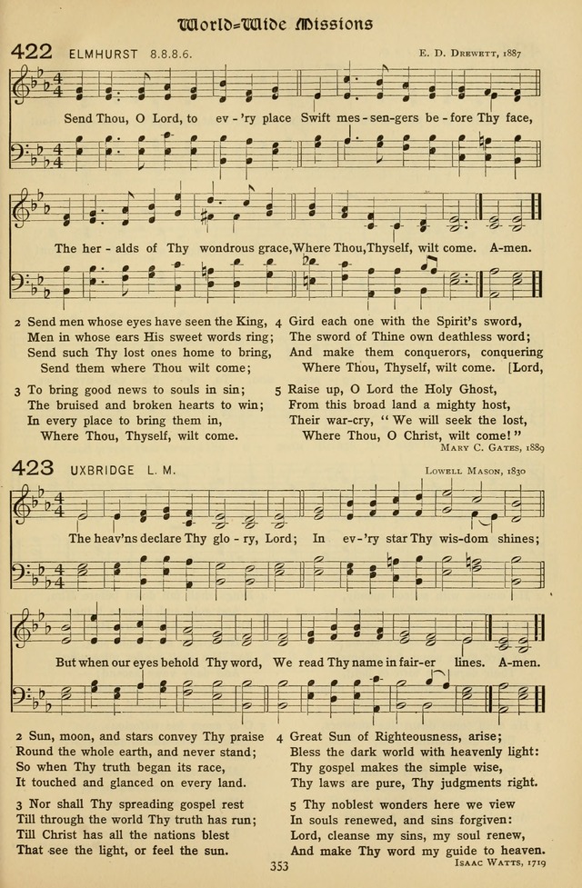 The Hymnal of Praise page 354