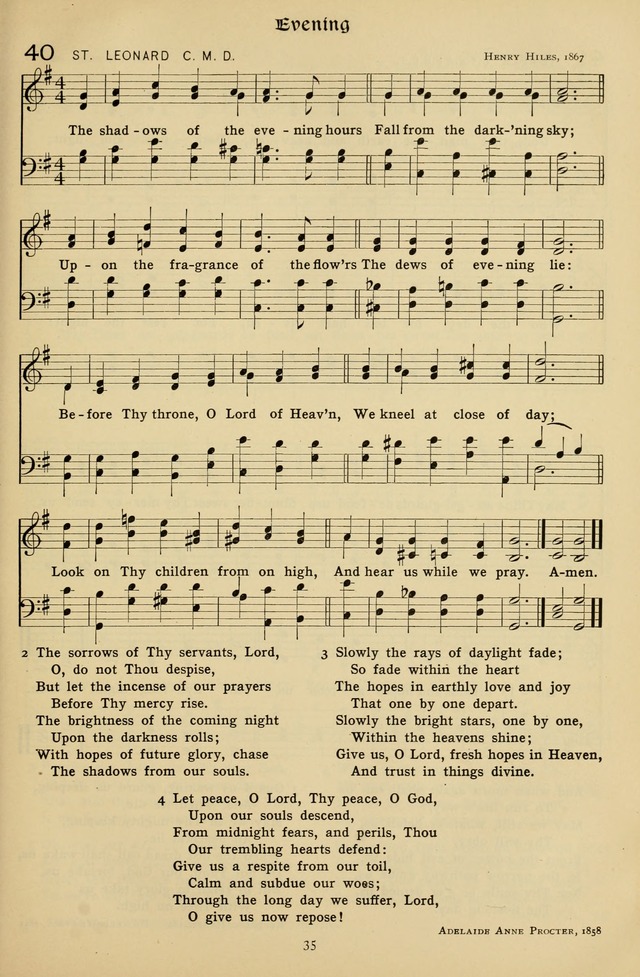 The Hymnal of Praise page 36