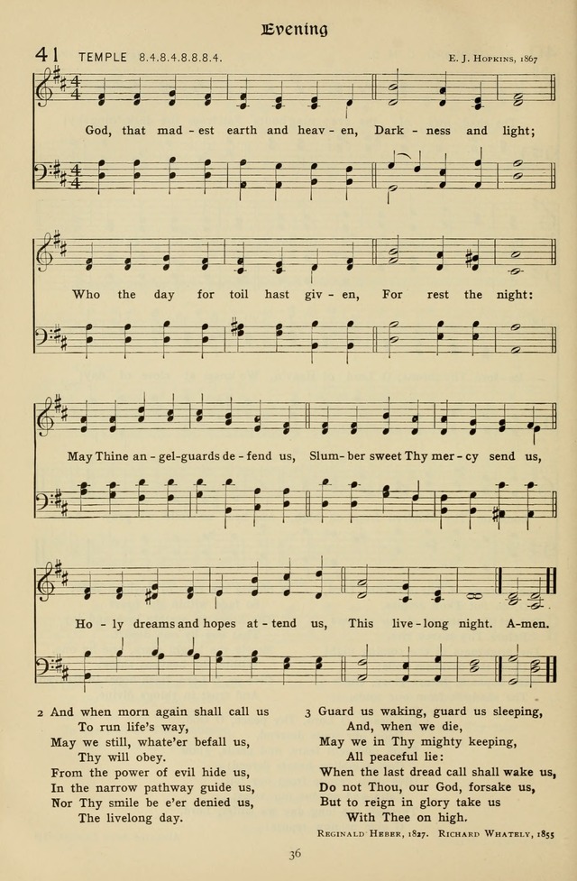 The Hymnal of Praise page 37