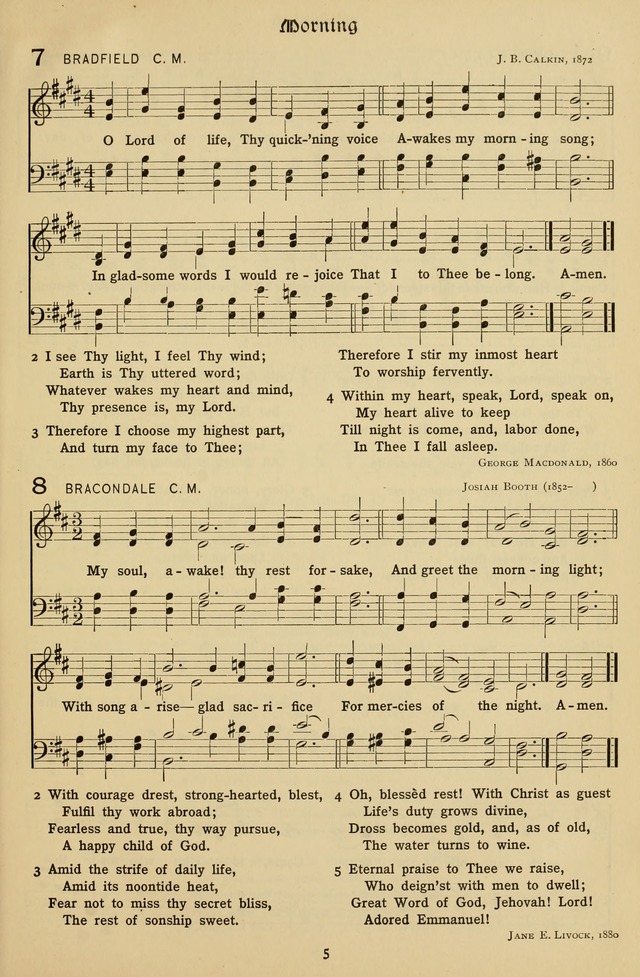 The Hymnal of Praise page 6
