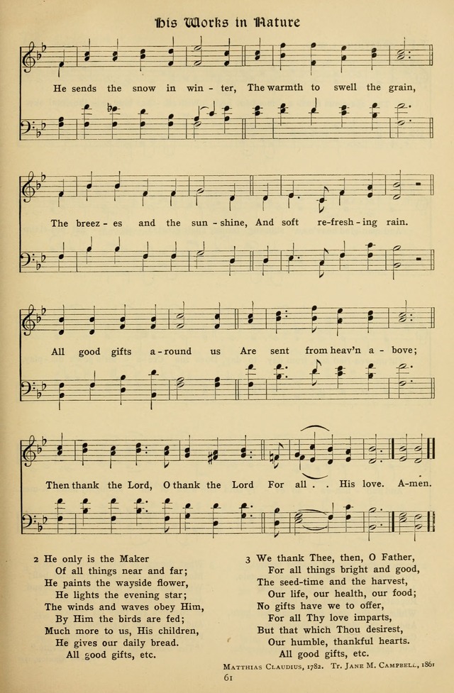 The Hymnal of Praise page 62