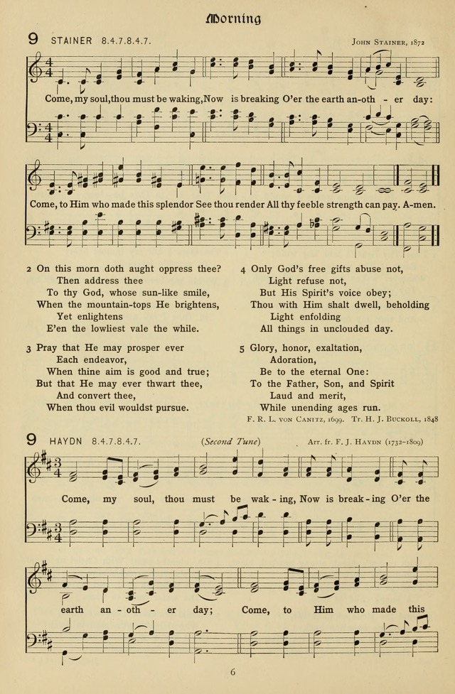 The Hymnal of Praise page 7