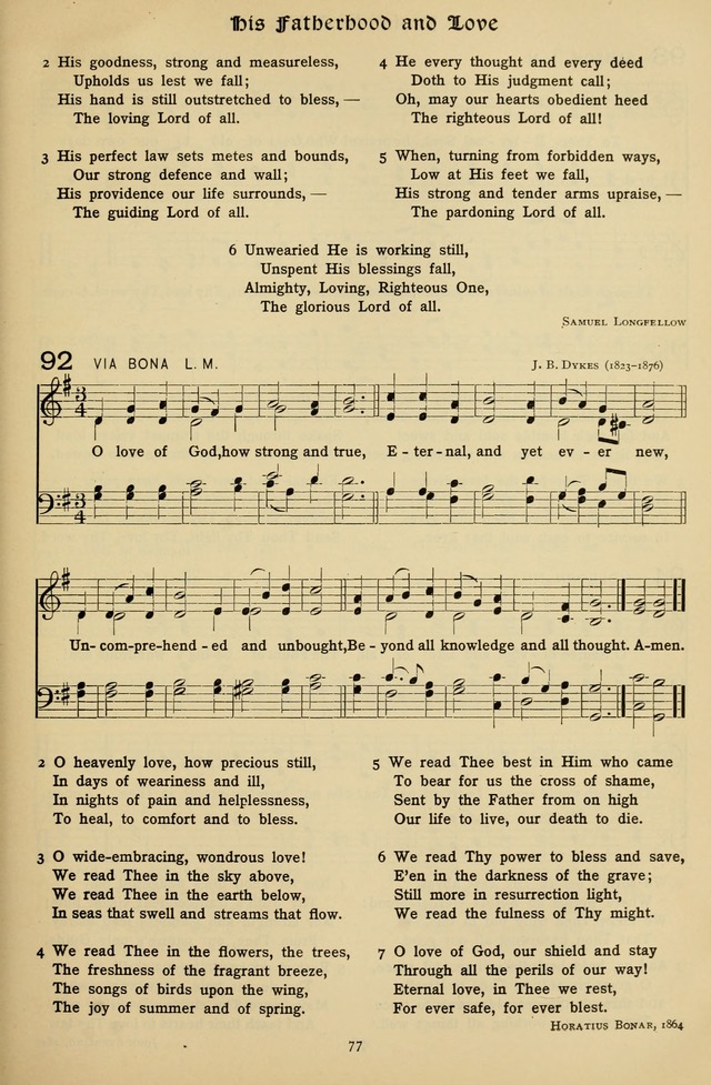 The Hymnal of Praise page 78