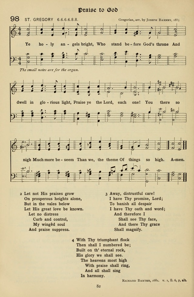 The Hymnal of Praise page 83