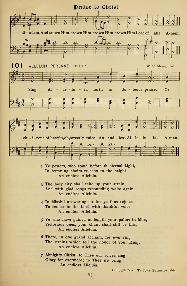 The Hymnal of Praise page 86
