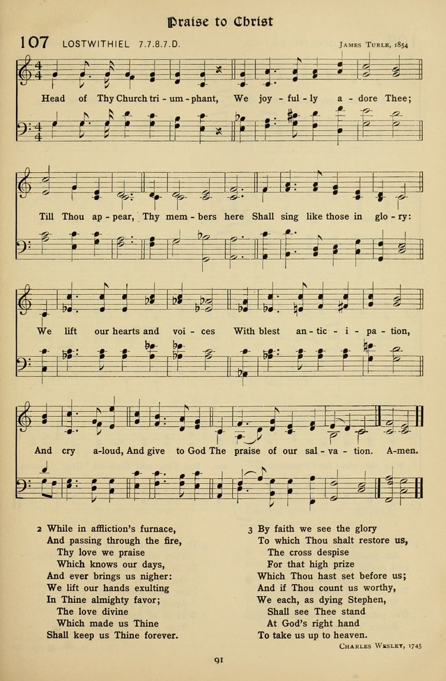 The Hymnal of Praise page 92