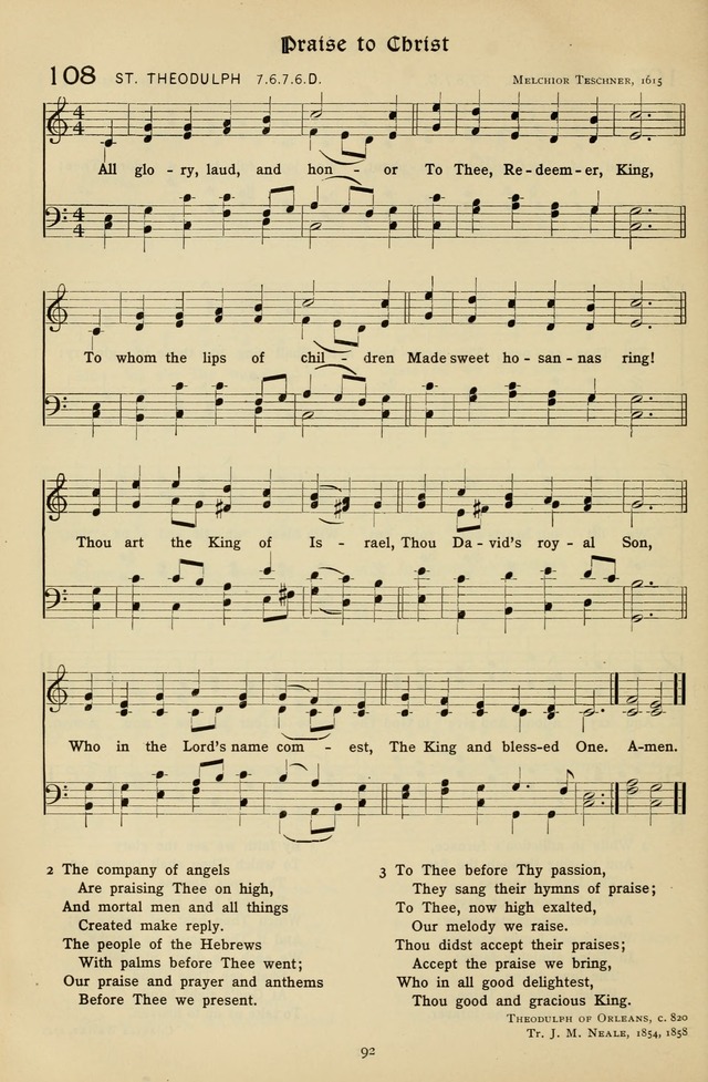 The Hymnal of Praise page 93