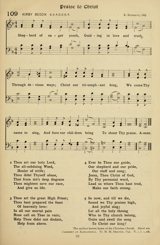 The Hymnal of Praise page 94