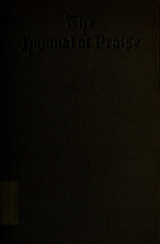 The Hymnal of Praise page i