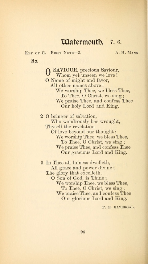 Hymns of Praise and Patriotism page 84