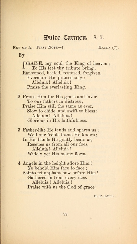 Hymns of Praise and Patriotism page 89
