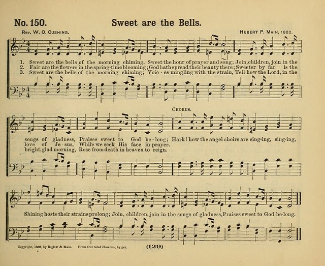 Hymns of Praise with Tunes: selected for use in Sunday school, prayer meeting, and home circle page 129