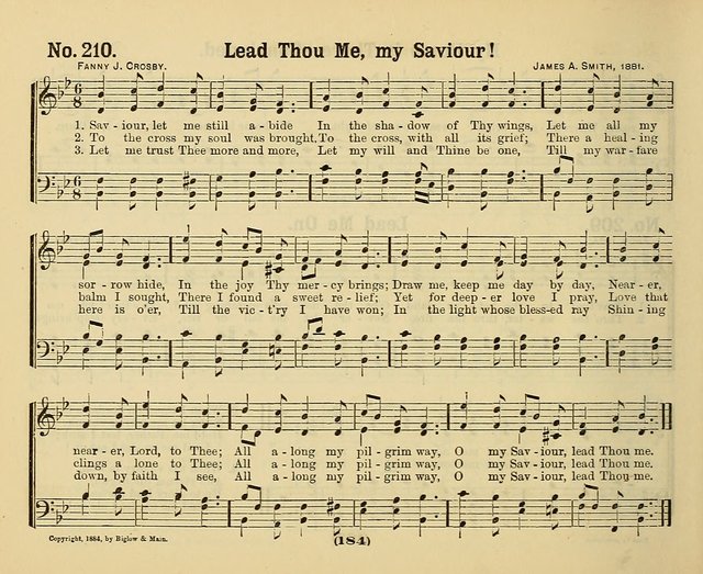 Hymns of Praise with Tunes: selected for use in Sunday school, prayer meeting, and home circle page 184