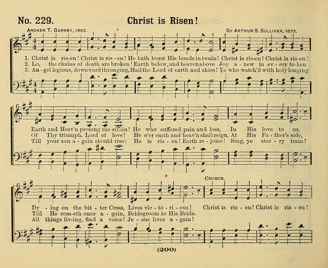 Hymns of Praise with Tunes: selected for use in Sunday school, prayer meeting, and home circle page 200