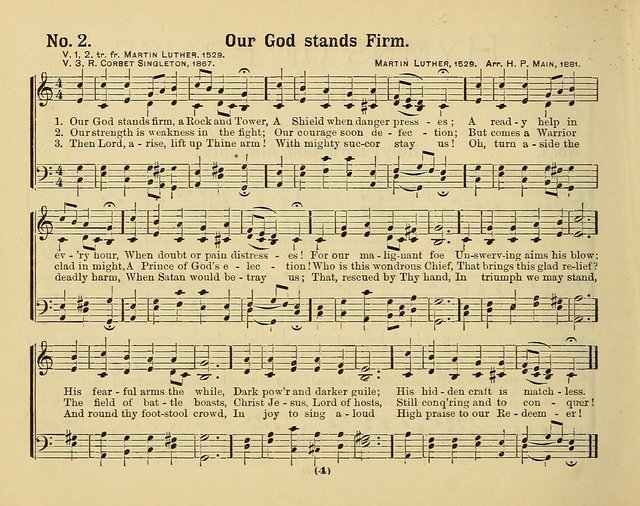 Hymns of Praise with Tunes: selected for use in Sunday school, prayer meeting, and home circle page 4
