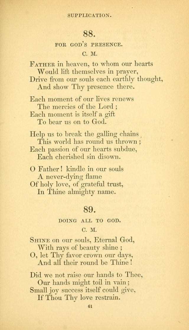Hymns of the Spirit page 69