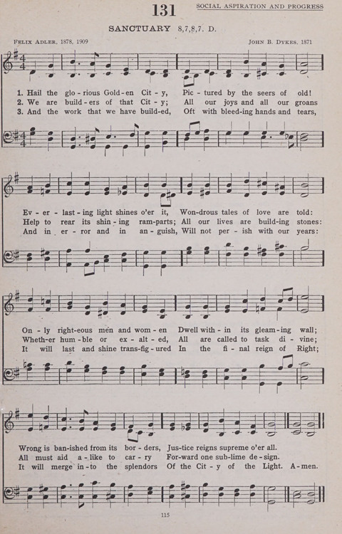 Hymns of the United Church page 115