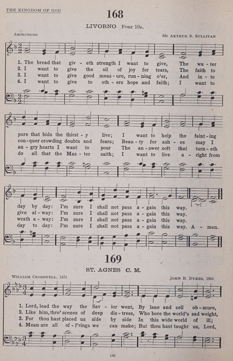 Hymns of the United Church page 148