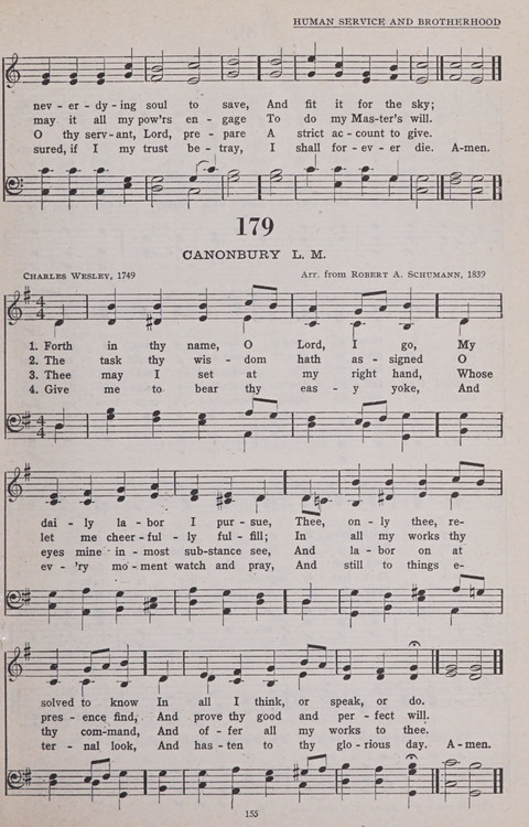 Hymns of the United Church page 155