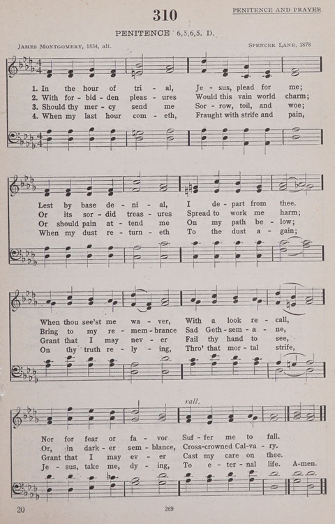 Hymns of the United Church page 269