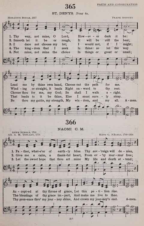 Hymns of the United Church page 319